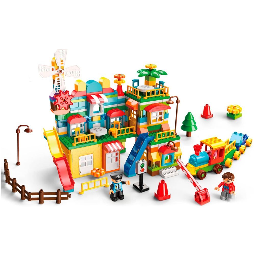 Feelo - Windmills Town Building Blocks Set - 269 Pcs