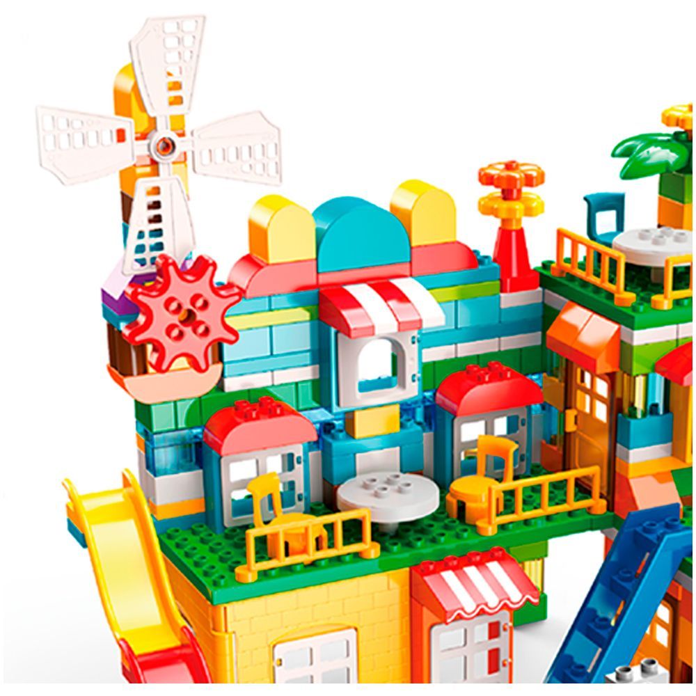 Feelo - Windmills Town Building Blocks Set - 269 Pcs