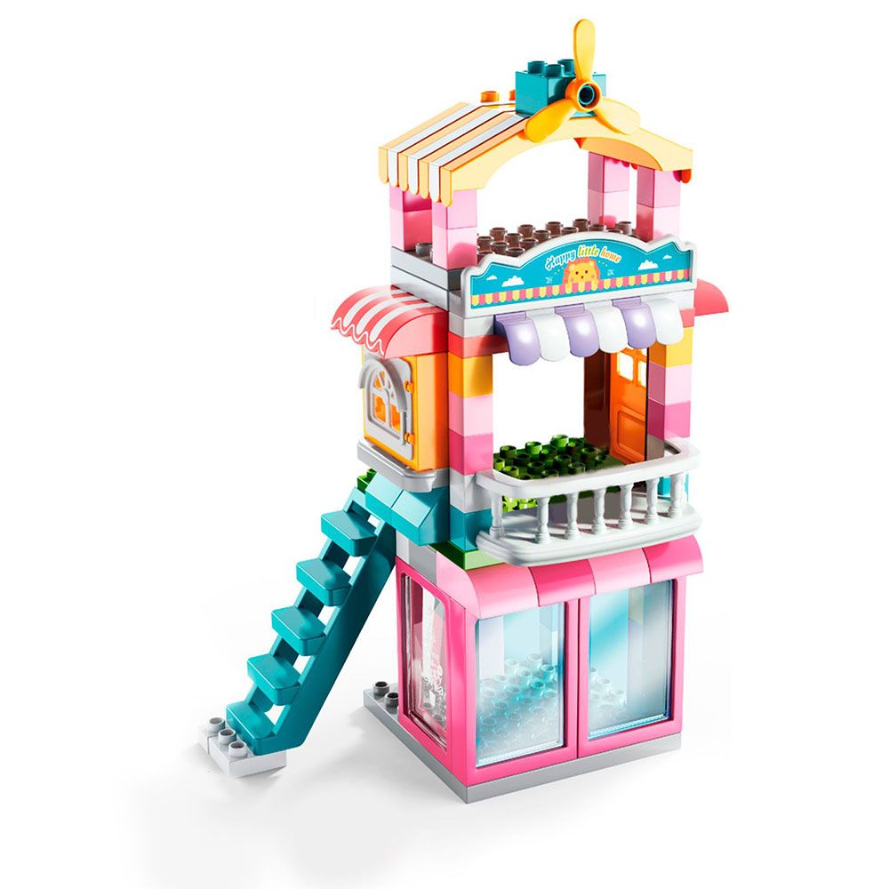 Feelo - Princess Villa Building Blocks Set - 216 Pcs