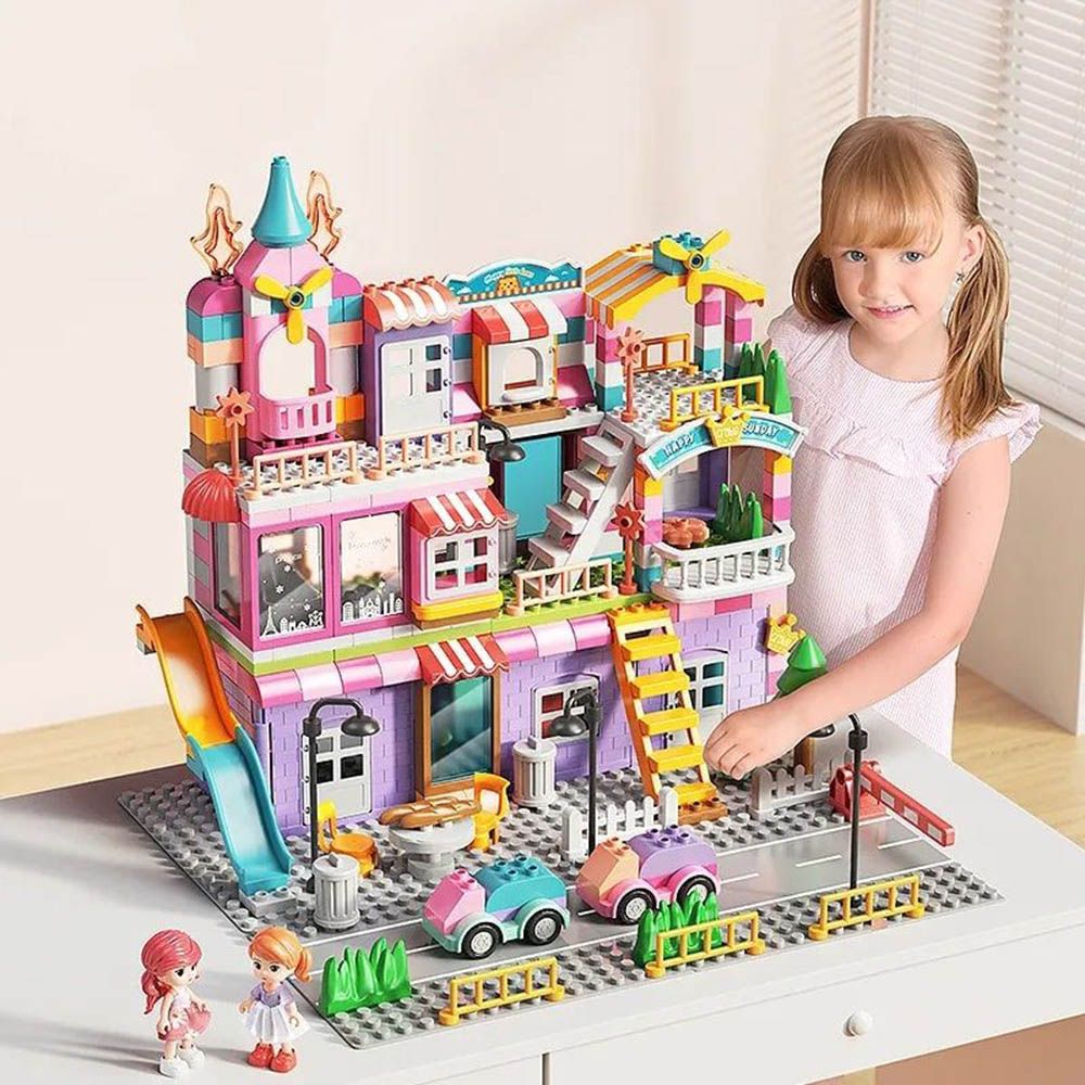 Feelo - Princess Villa Building Blocks Set - 400 Pcs