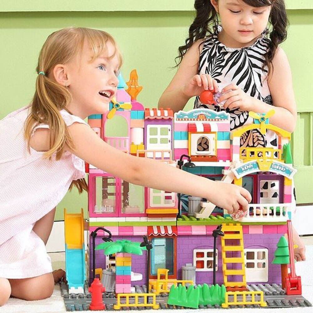 Feelo - Princess Villa Building Blocks Set - 400 Pcs