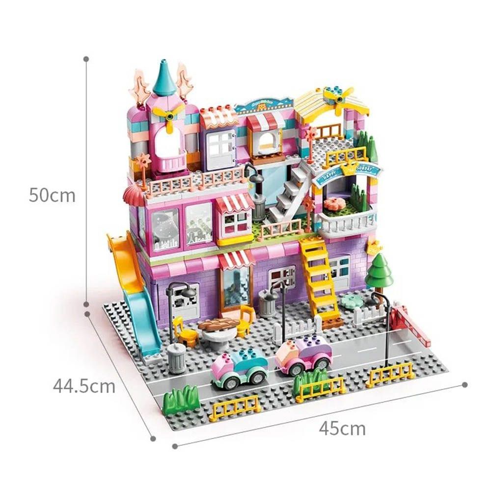 Feelo - Princess Villa Building Blocks Set - 400 Pcs