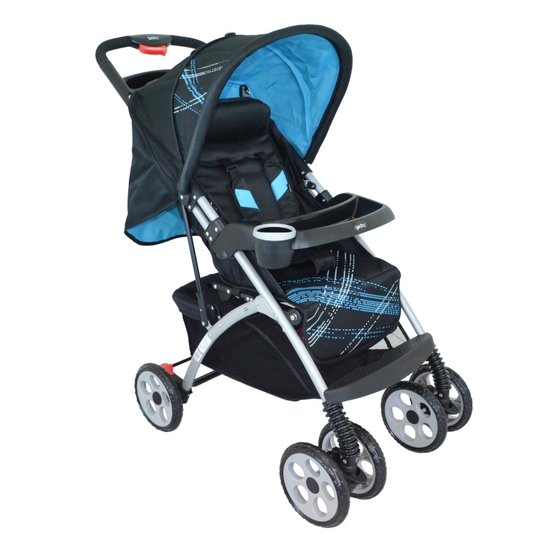 Geoby Stroller Black Blue Buy at Best Price from Mumzworld