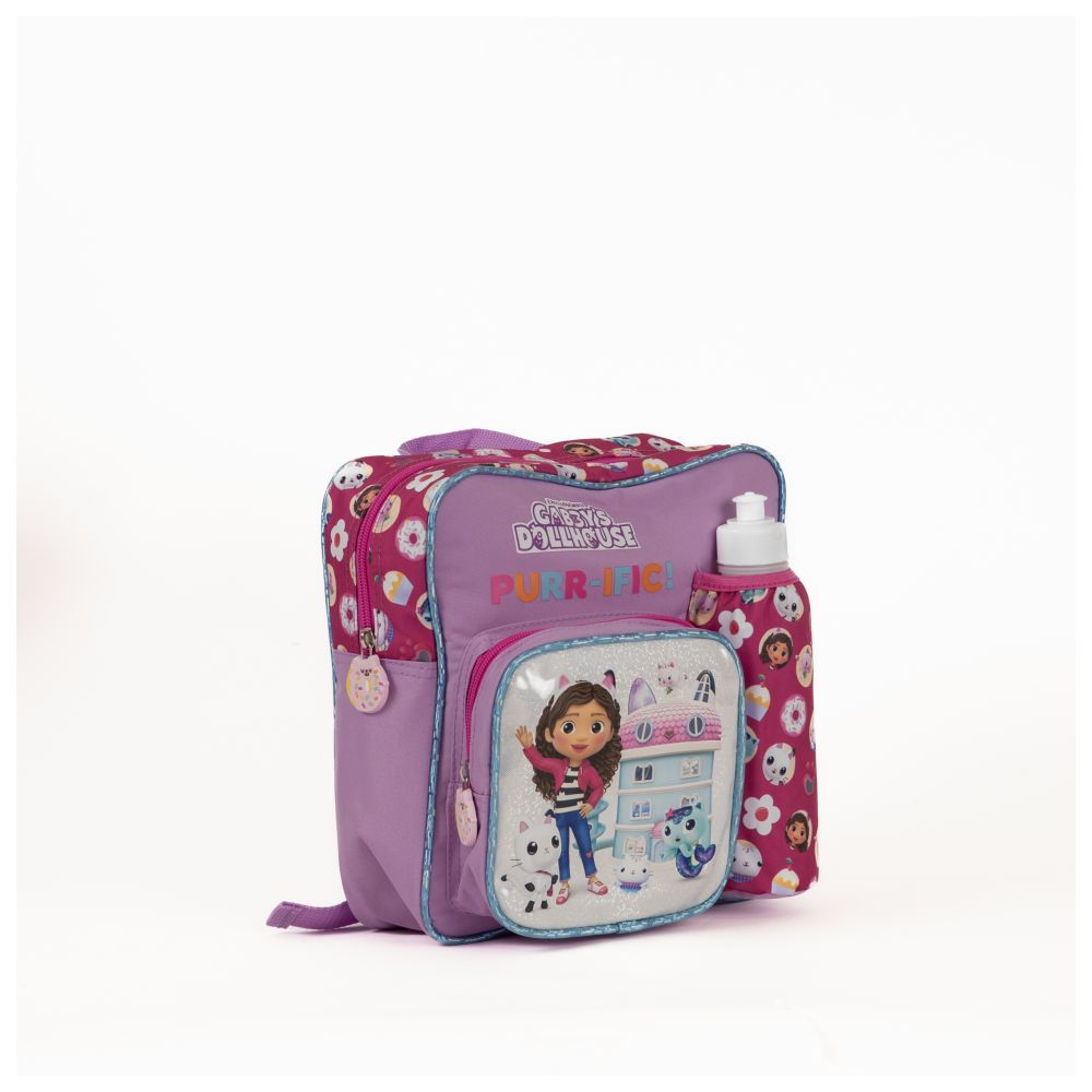 Gabby's Doll House - Insulated Kinder Kids Backpack - 11-inches - Purple