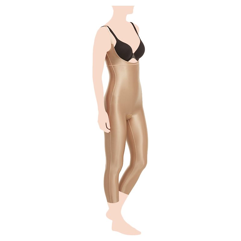 Spanx - Suit Your Fancy Open Bust Catsuit - Nude