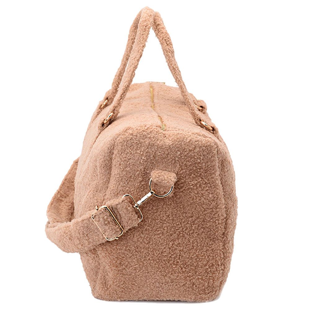 The Happy Tribe - Personalized Gym Bag - Beige Teddy 