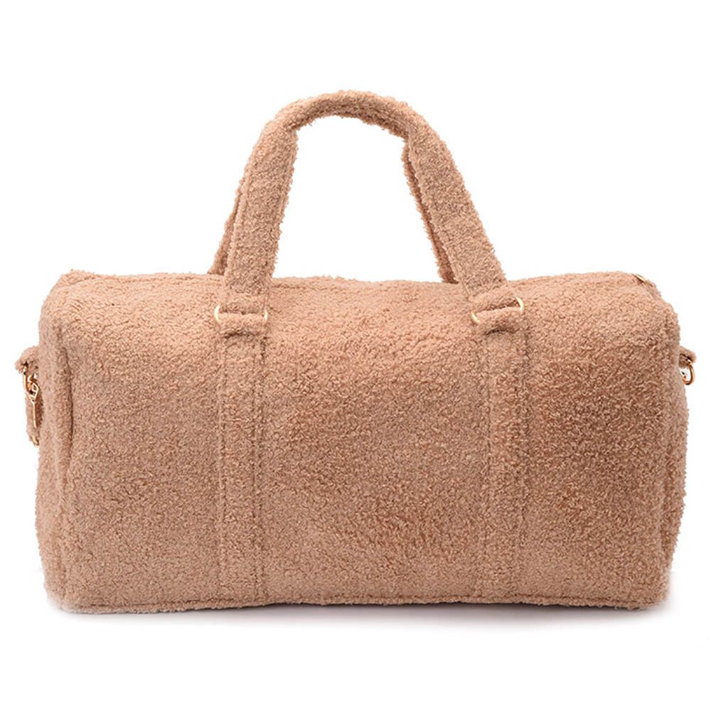 The Happy Tribe - Personalized Gym Bag - Beige Teddy 