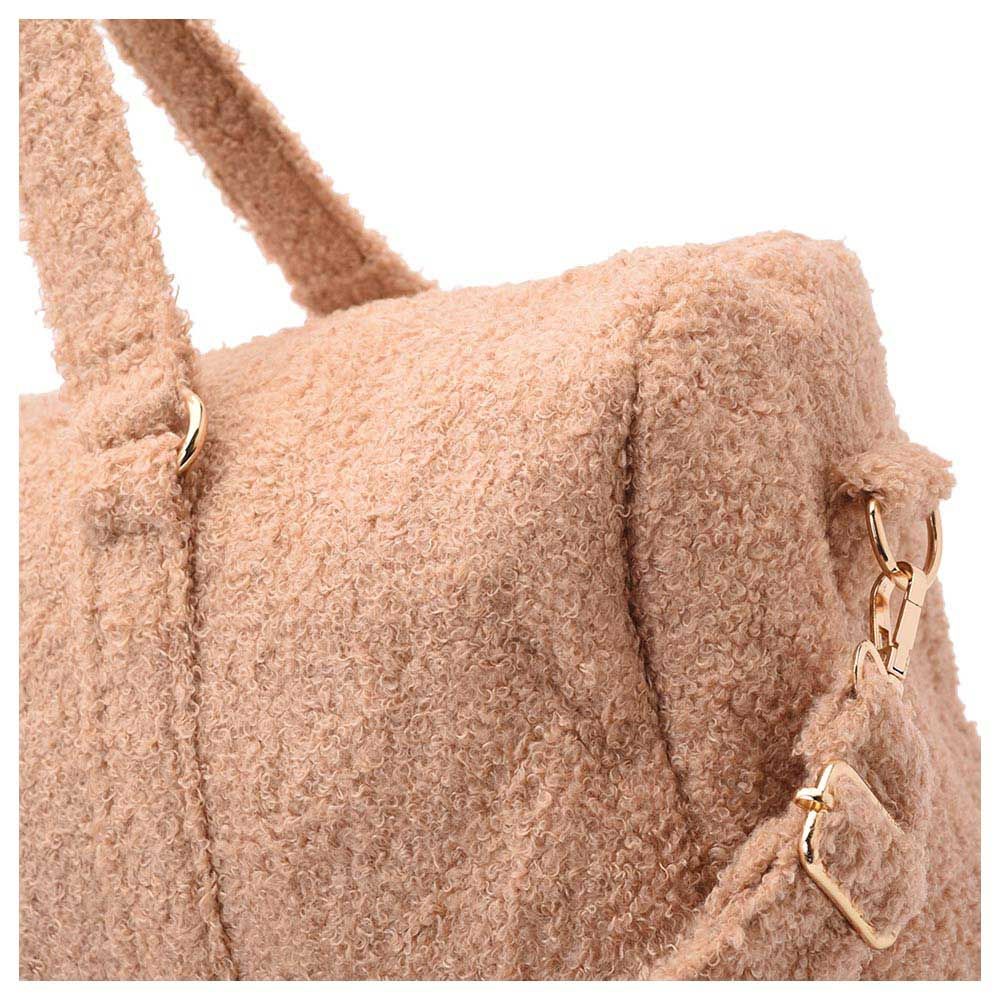 The Happy Tribe - Personalized Gym Bag - Beige Teddy 