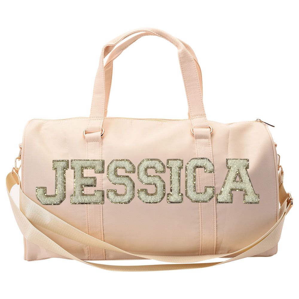 The Happy Tribe - Personalized Gym Bag - Cream 