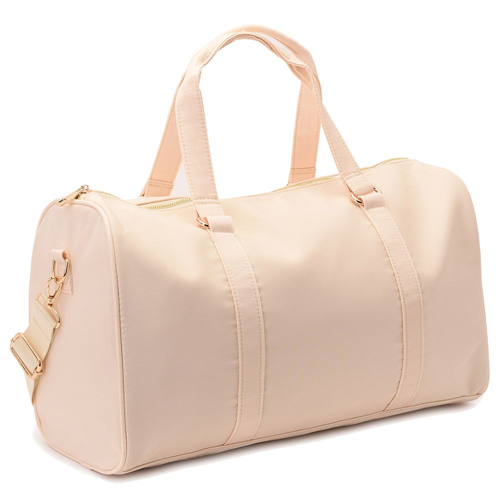 The Happy Tribe - Personalized Gym Bag - Cream 