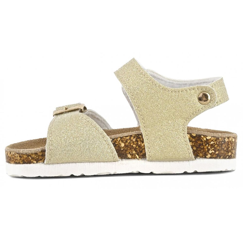 Colors of California - Microglitter Bio Sandal - Gold