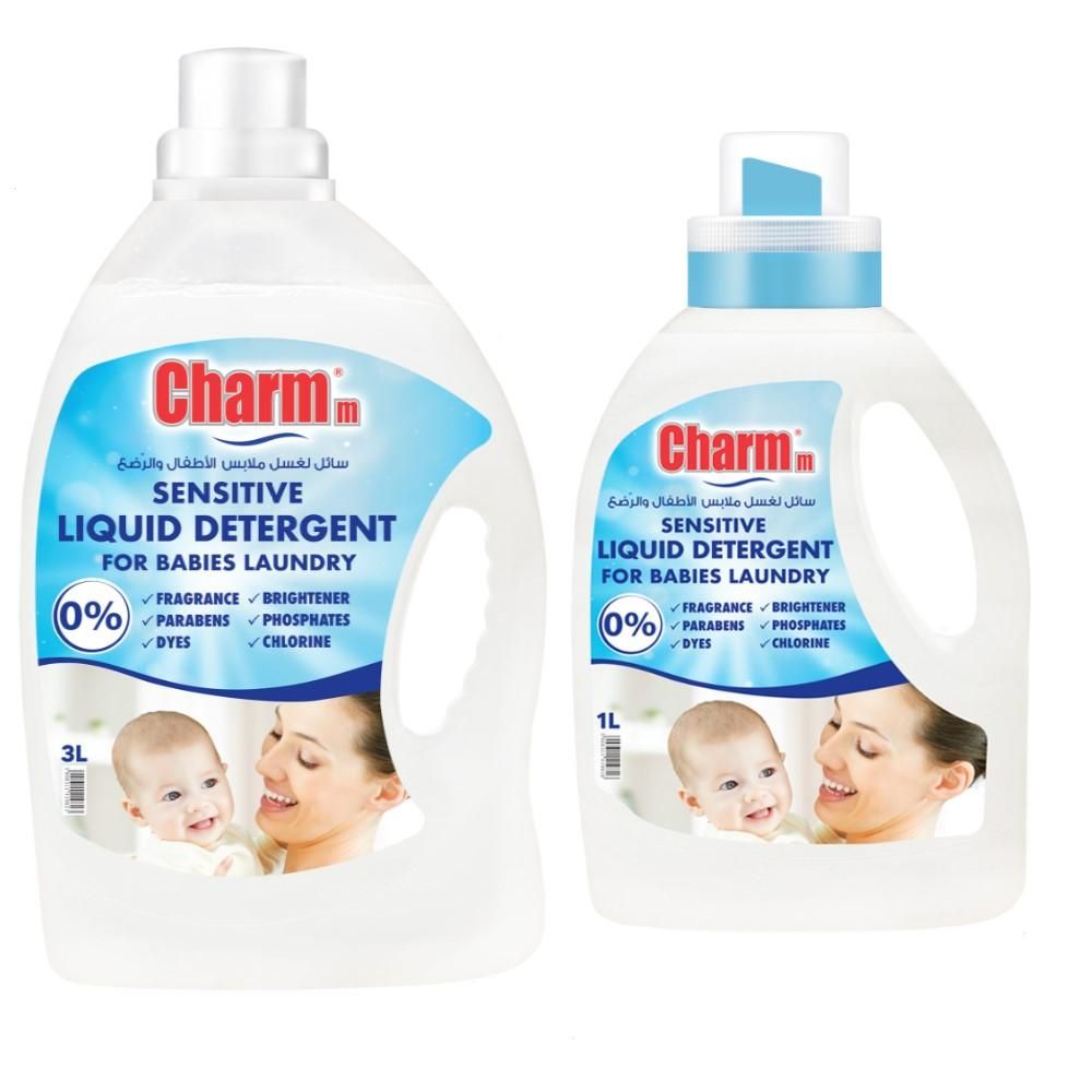 Charmm - Sensitive Laundry Liquid For Babies Laundry 3+1L