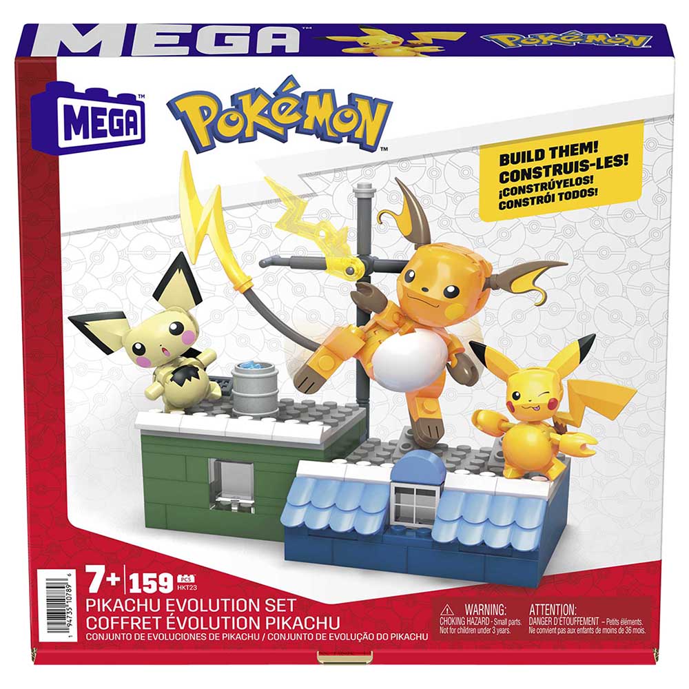 Mega Construx Pokemon 2024 Advent Calendar Pikachu and Eevee