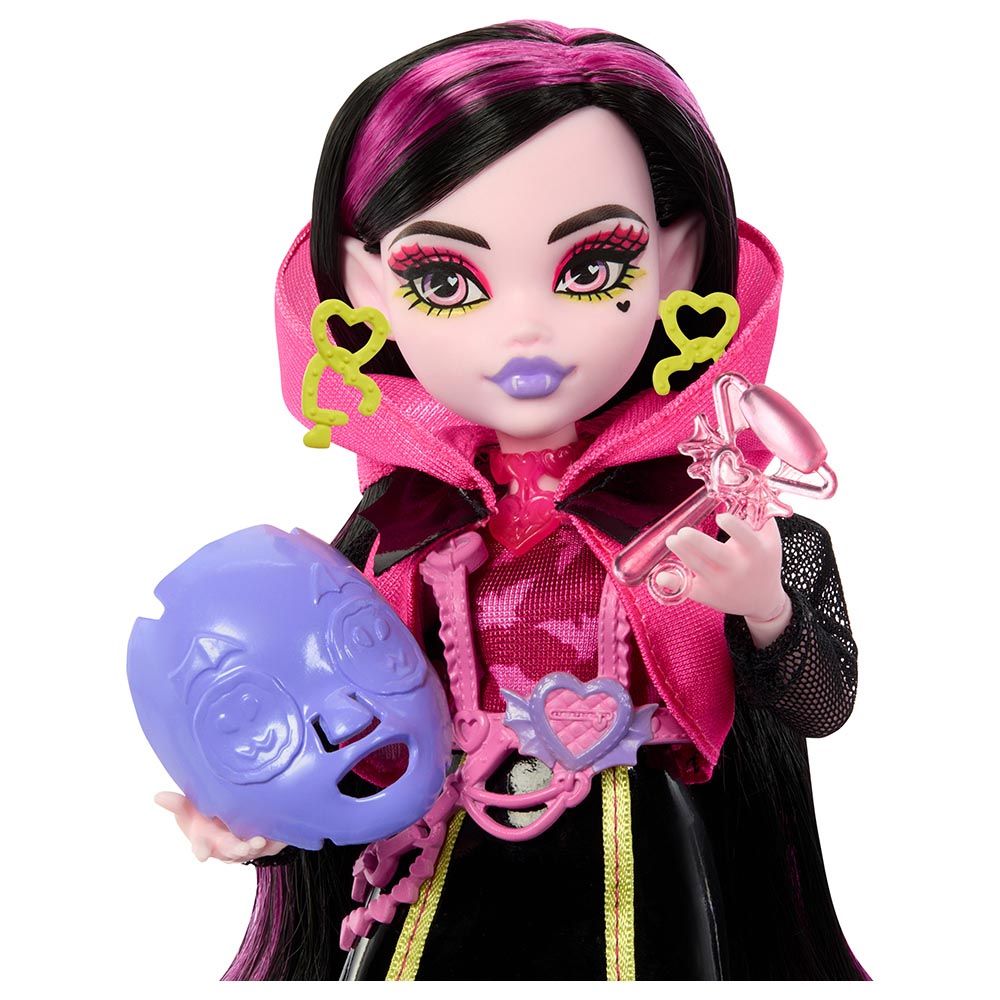 Monster High - Neon Frights Series Doll And Fashion Set - Draculaura