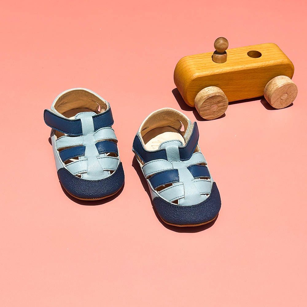 Hob - Itri Soft Sole Sandals - Sky Blue/Indigo