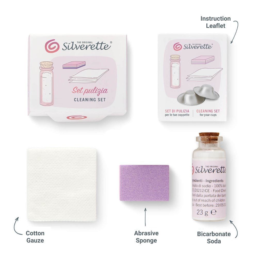 Silverette - Cleaning Kit For Nursing Cups