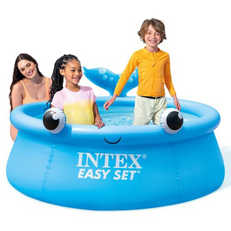 Intex - Jolly Whale Easy Set Pool - Blue