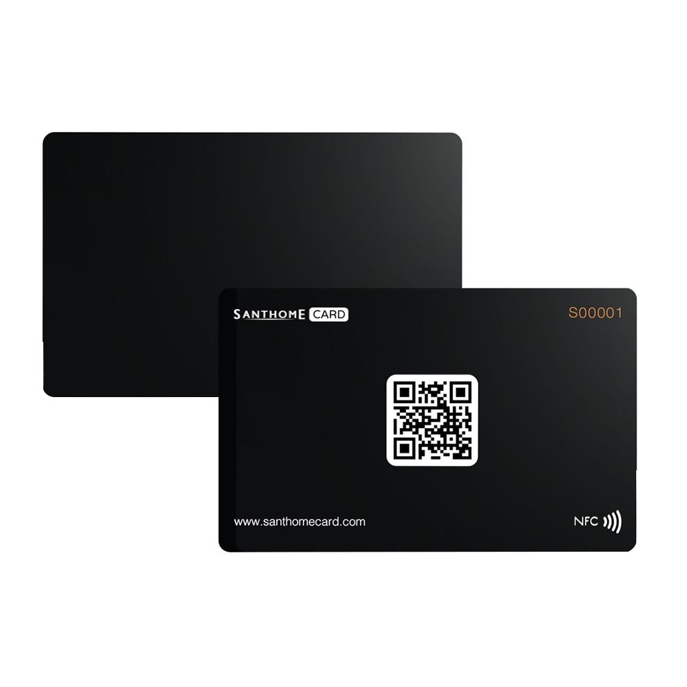 Santhome - Digital Business NFC Card - Black