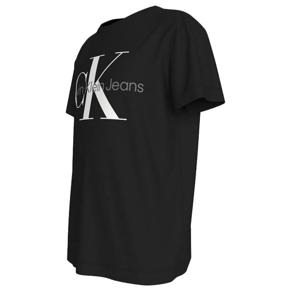 Calvin Klein - Ck Monogram Short Sleeves T-Shirt - Black