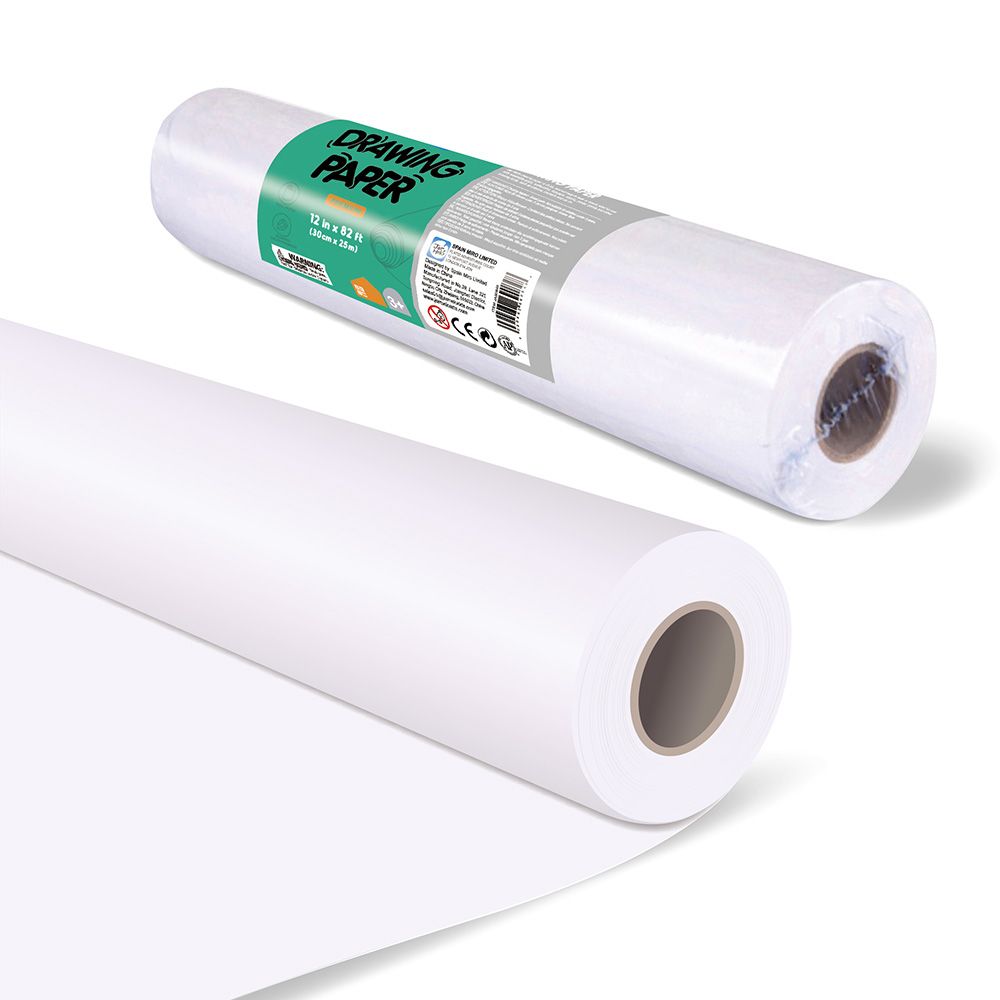 Jar Melo - Premium Drawing Paper - White - 25m