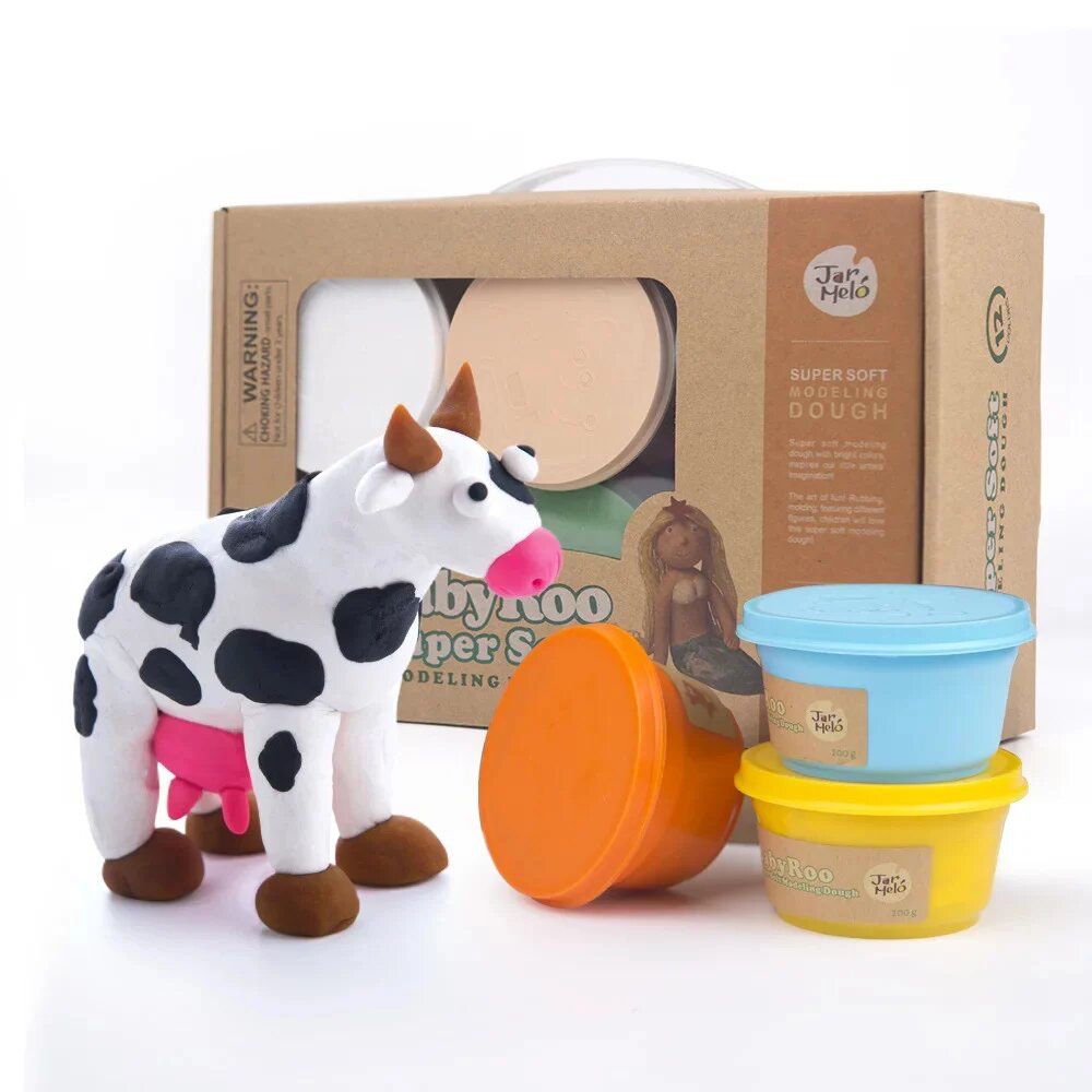 Jar Melo - Super Soft Colour Dough Set - 12 Colours