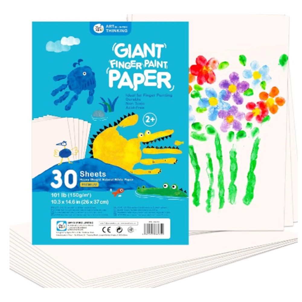 Jar Melo - Giant Finger Paint Paper - 30 Pages