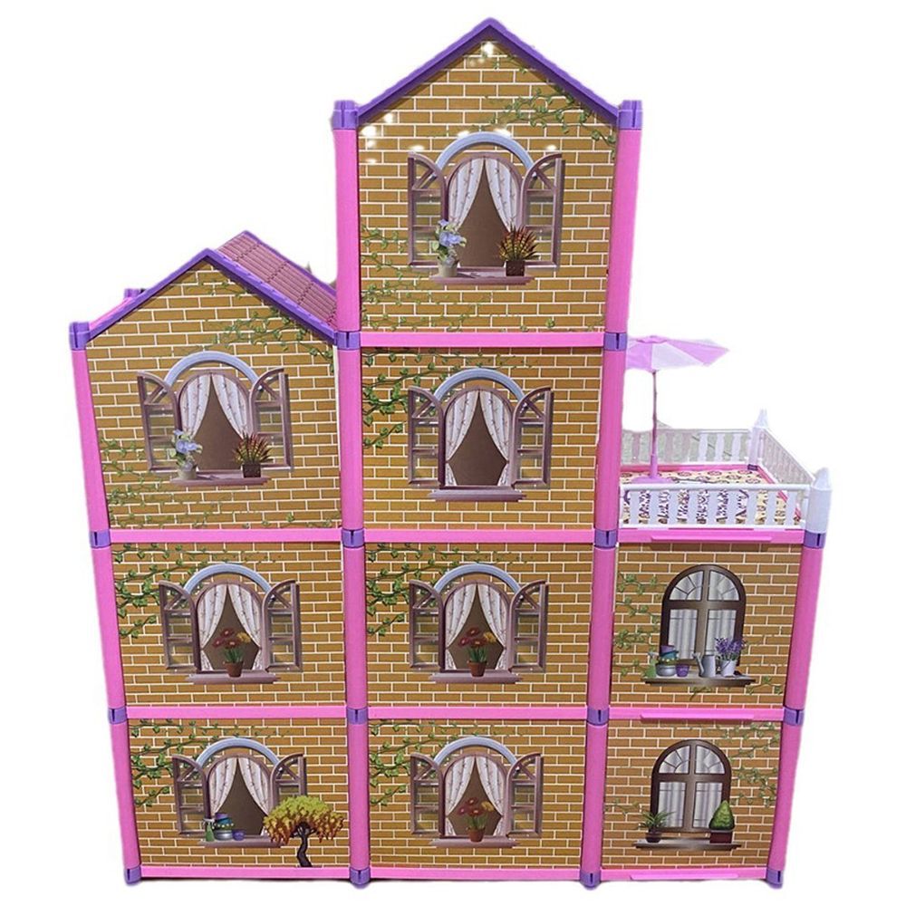 Little Learners - Magic Villa Dollhouse - 194 Pcs