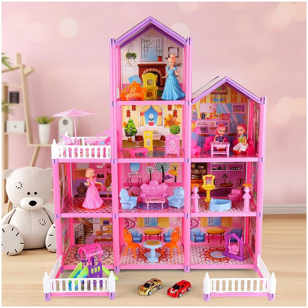 Little Learners - Magic Villa Dollhouse - 194 Pcs