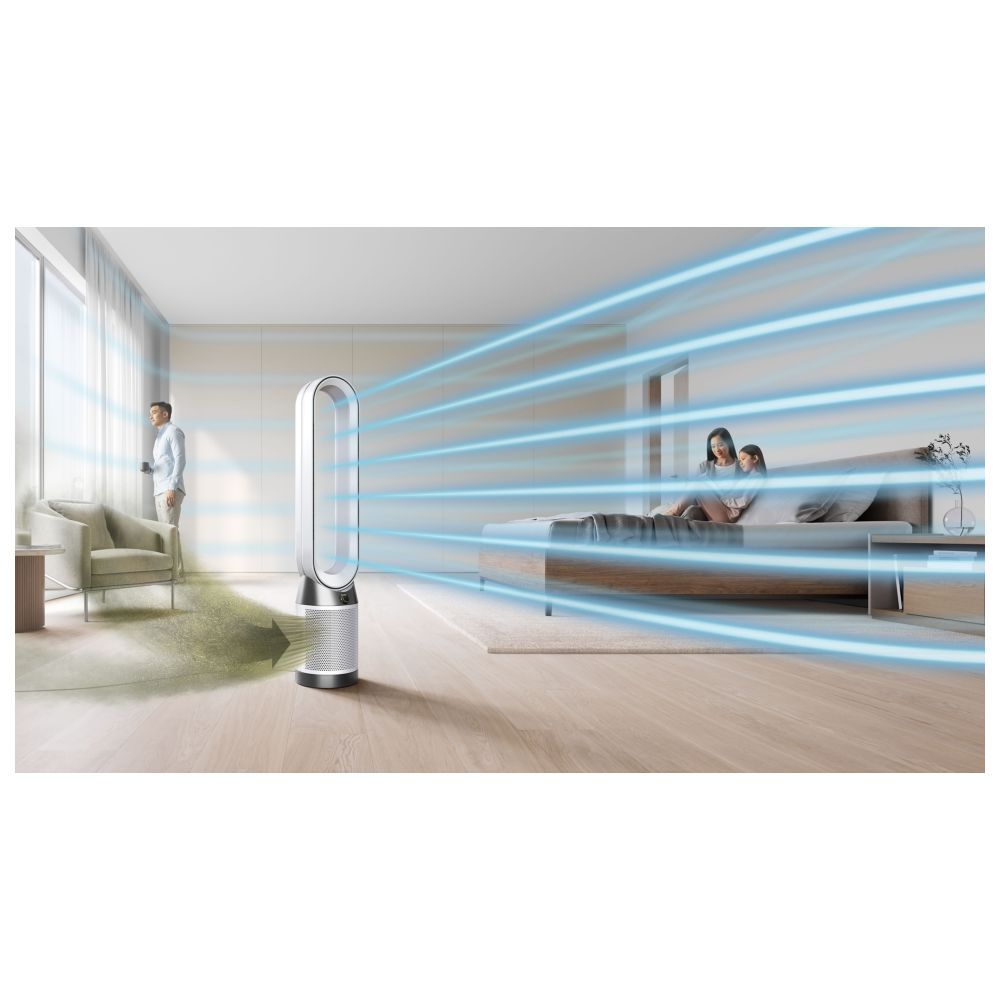 Dyson - Cool Gen1 Air Purifier - Silver/White