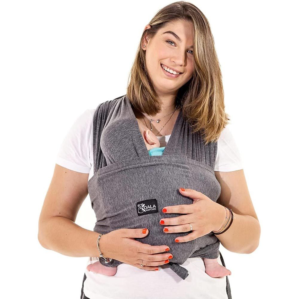 Koala Babycare - Cuddle Band Sling Baby Carrier - Dark Grey