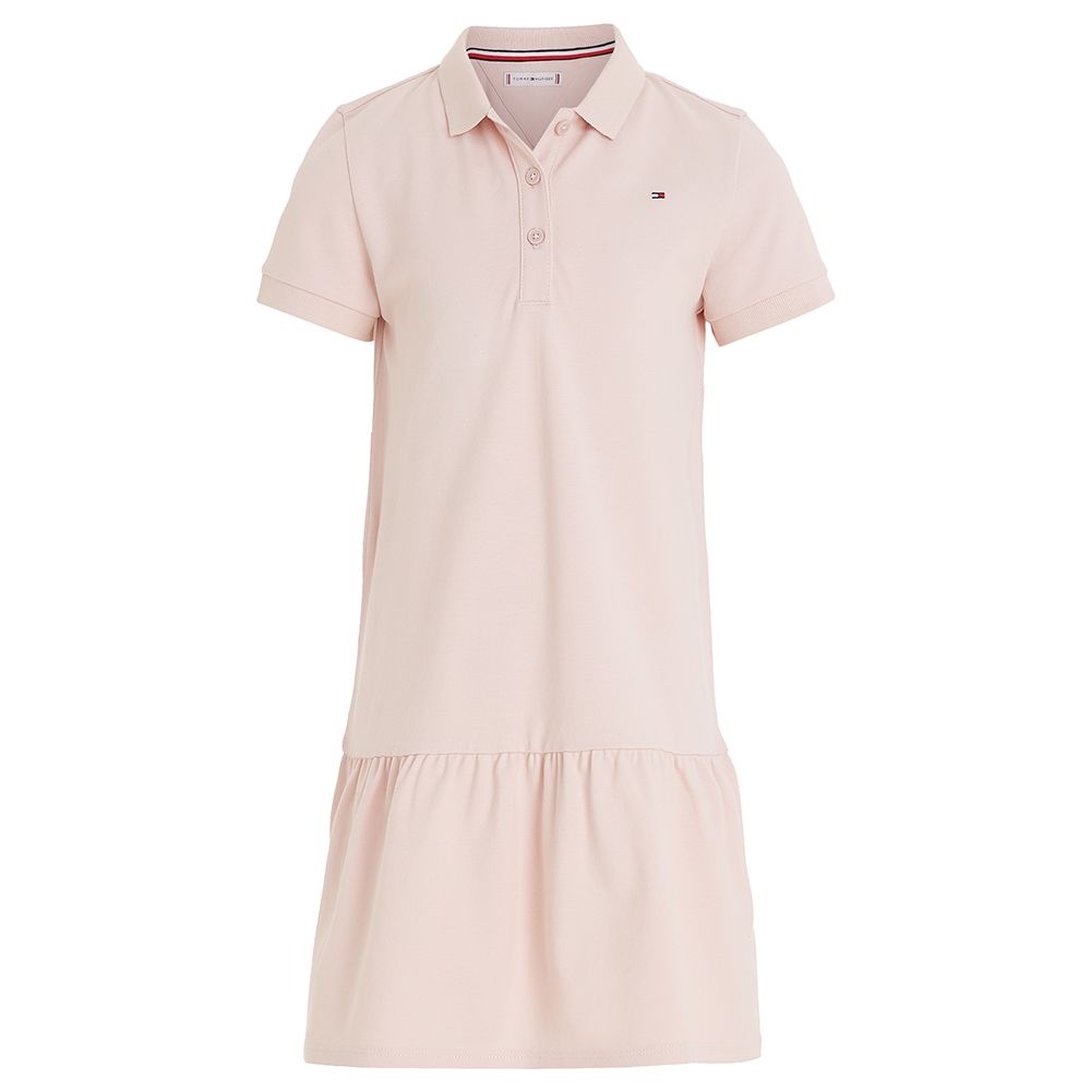 Tommy Hilfiger - Essential Short Sleeve Polo Dress - Pink