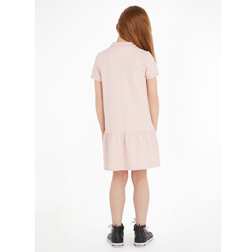 Tommy Hilfiger - Essential Short Sleeve Polo Dress - Pink