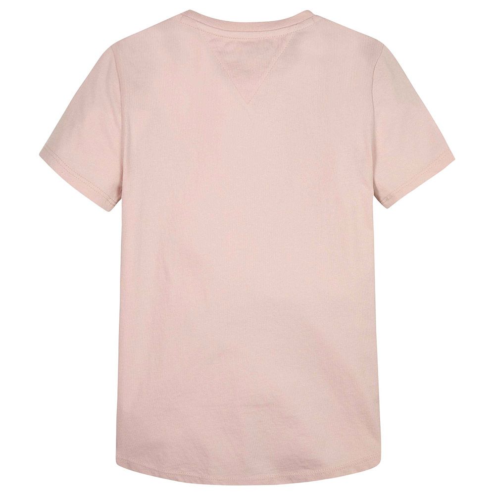 Tommy Hilfiger - Hilfiger Sequins Short Sleeves Tee - Pink