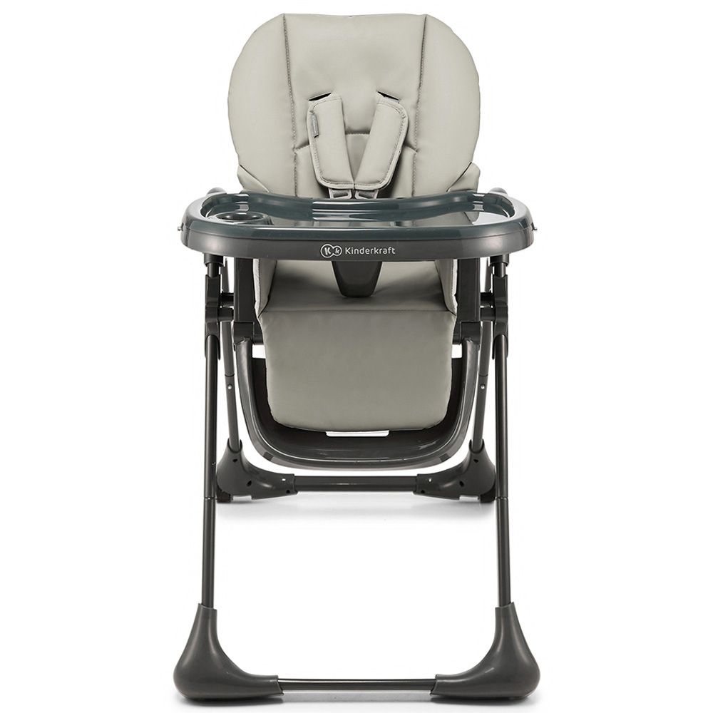 Kinderkraft - 2-in-1 Tummie High Chair - Grey