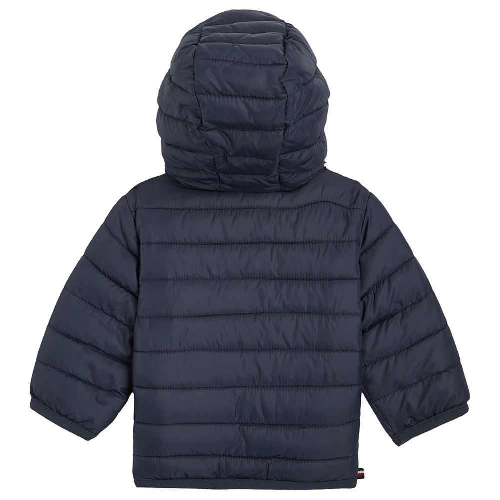 Tommy Hilfiger - Baby Monotype Tape Puffer Jacket - Blue