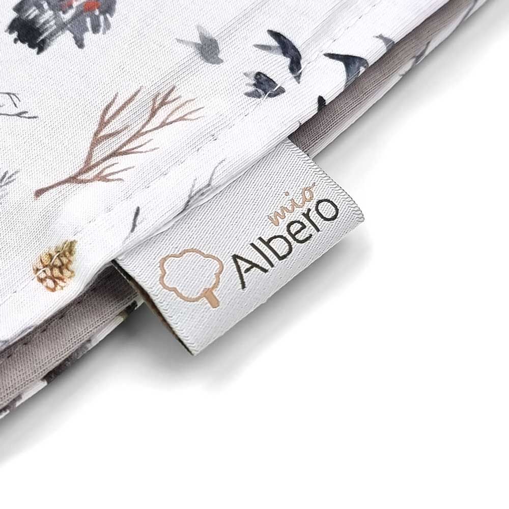 Albero Mio - Cotton Summer Blanket - Scandinavian Forest