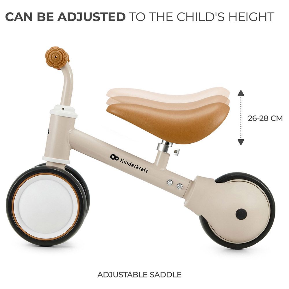 Kinderkraft - Cutie Balance Bike - Beige