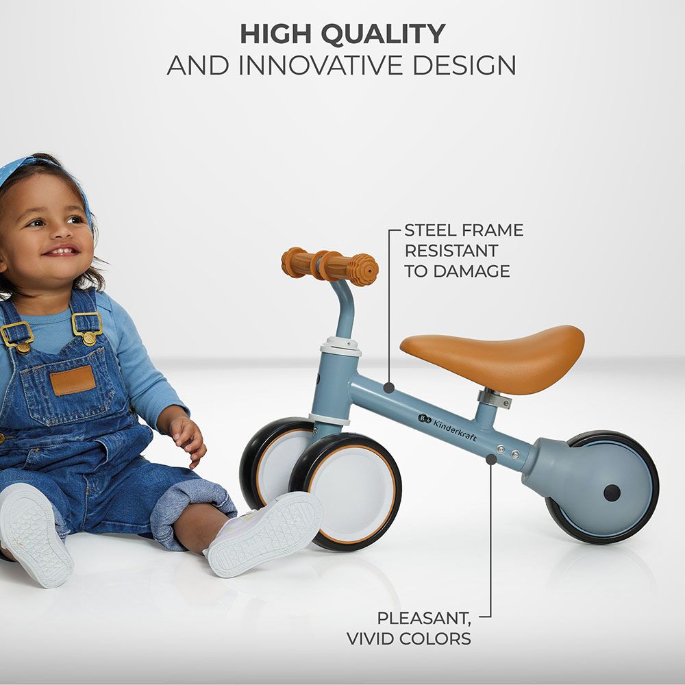 Kinderkraft - Cutie Balance Bike - Blue