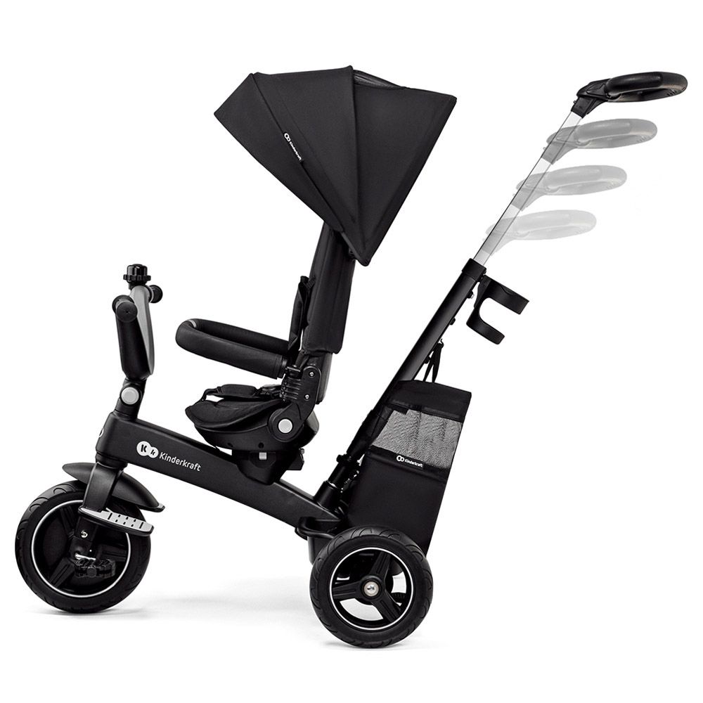 Kinderkraft - Easytwist Tricycle - Black