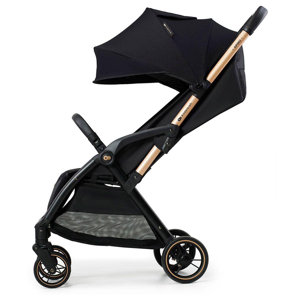 Kinderkraft - Apino Compact Auto-fold Baby Stroller  - Black