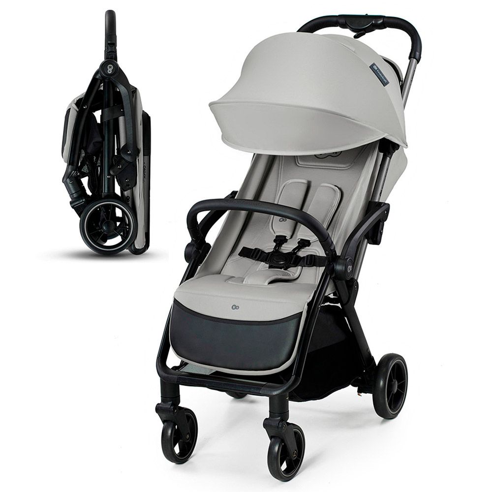 Kinderkraft - Apino Compact Auto-fold Baby Stroller  - Dove Grey