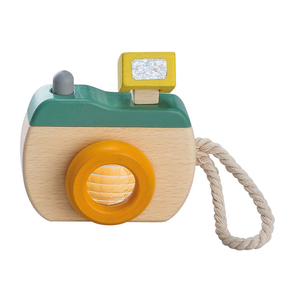 Andreu Toys - Wooden Toy Camera 1pc - Color May Vary