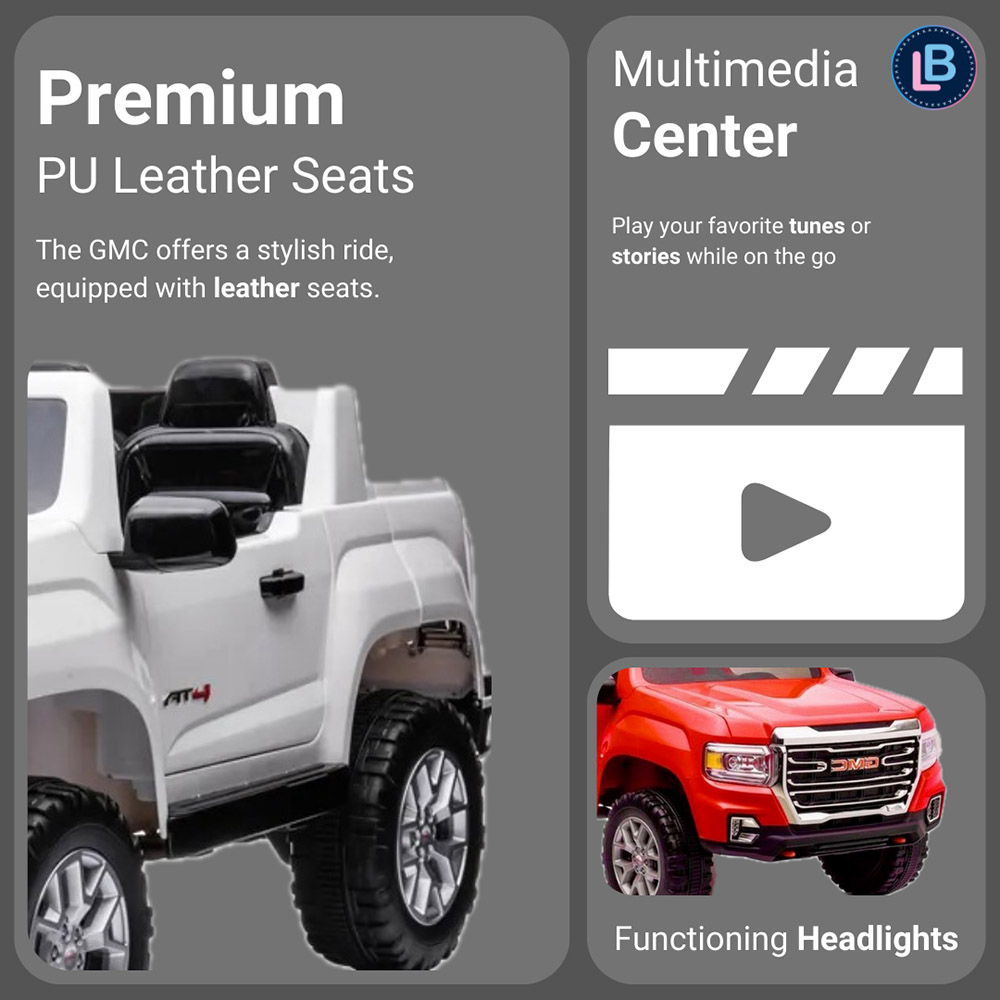 Lovely Baby GMC Sierra Pickup Ride On Car Red Buy at Best Price from Mumzworld United Arab Emirates