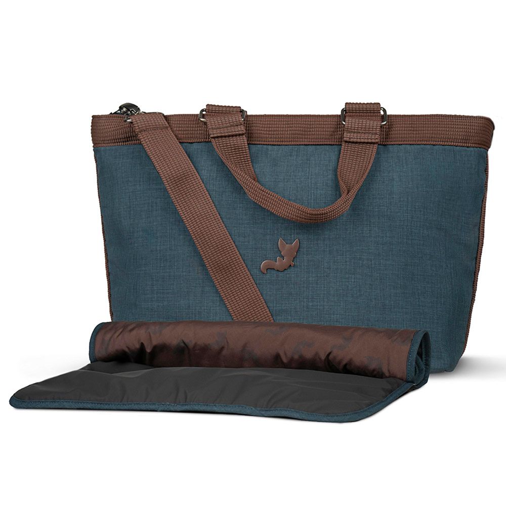 Leclerc - Luxury Changing Bag - Denim Blue