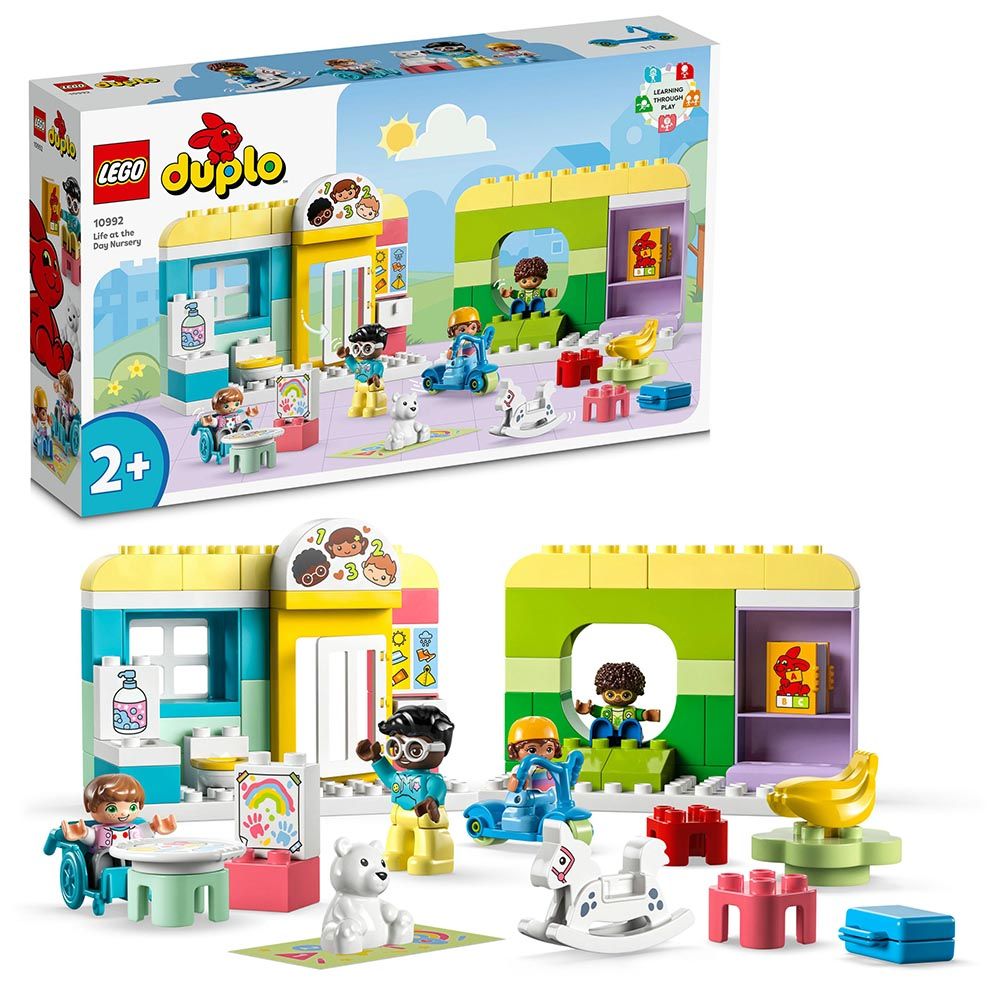 Lego - 10992 Life At The Day-Care Center Building Toy Set - 63 Pcs