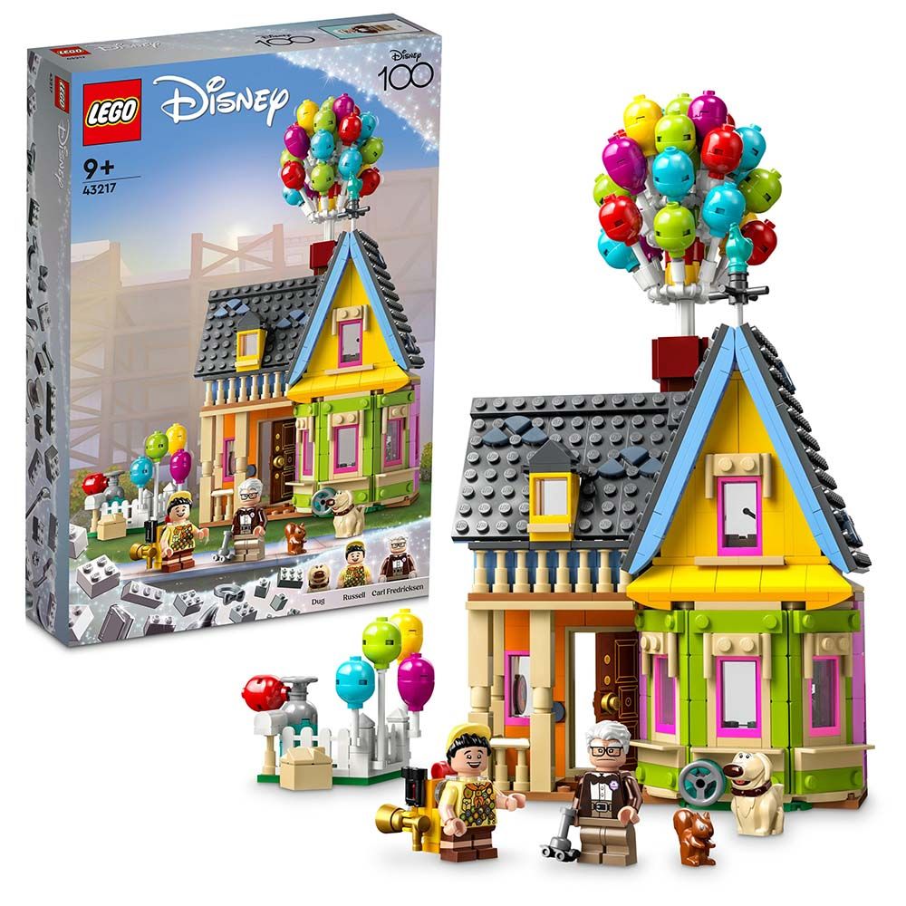 Lego - 43217 Disney And Pixar Up House Building Toy Set - 598 Pcs