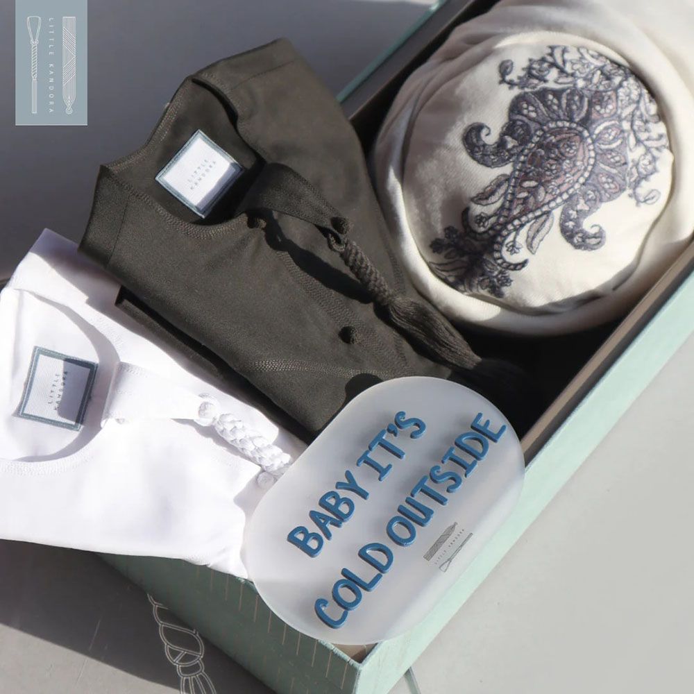 Little Kandora - Personalized Winter Gift Box 2 For Boy