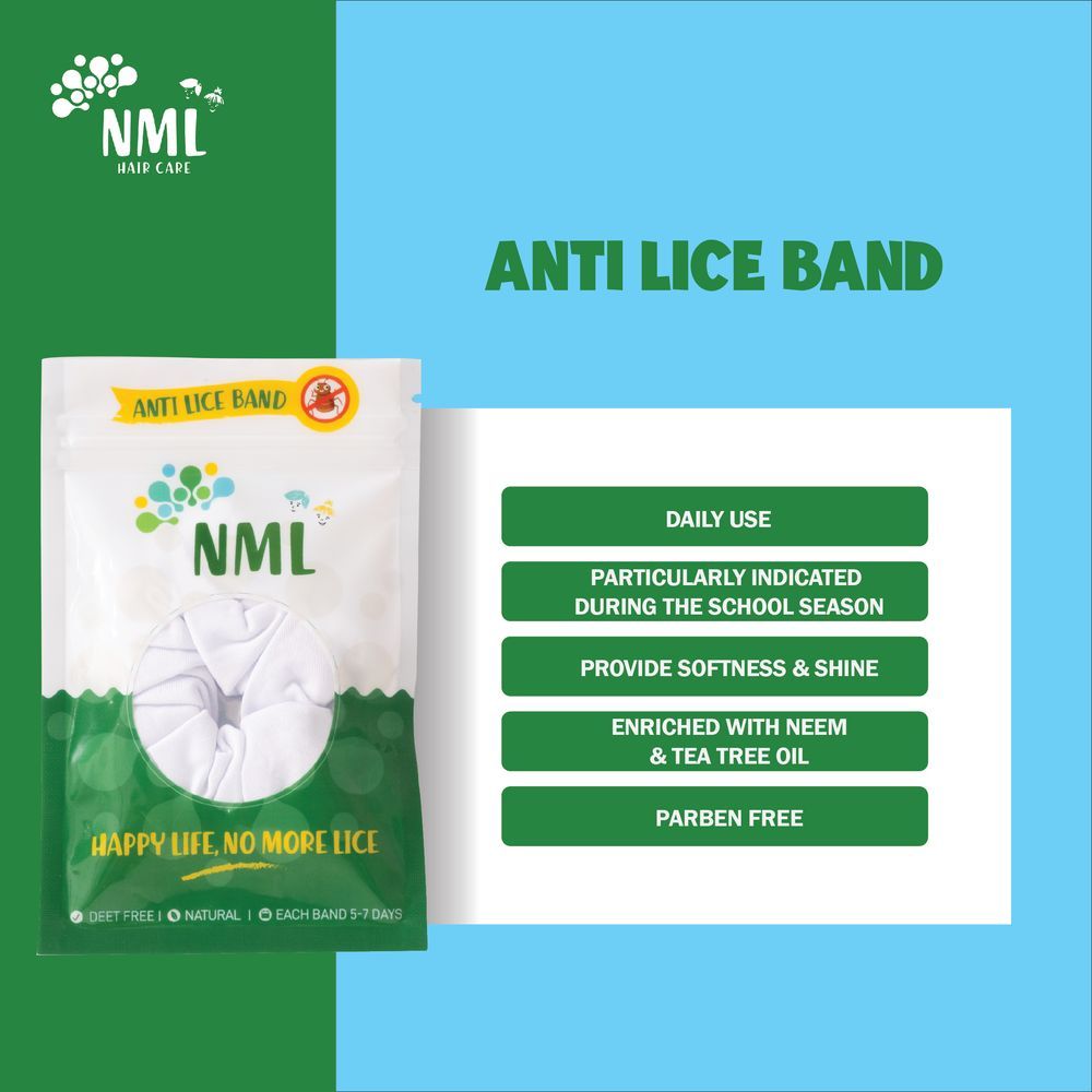 NML - Repellent Band Natural Ingredients - 5 Pcs