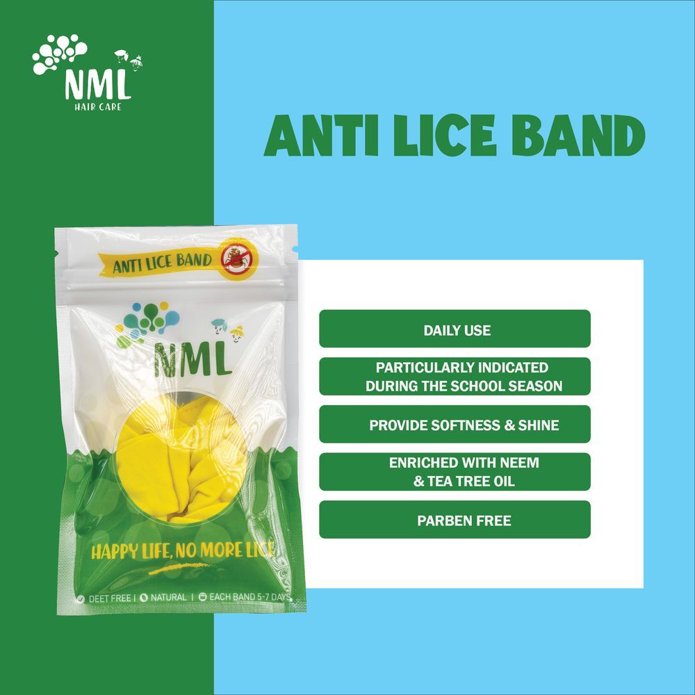 NML - Repellent Band Natural Ingredients - 5 Pcs