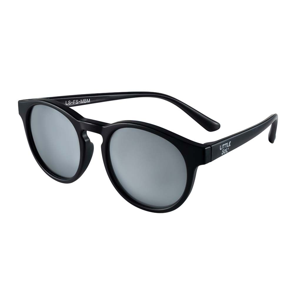 Sydney - Black Mirrored Kids Sunglasses